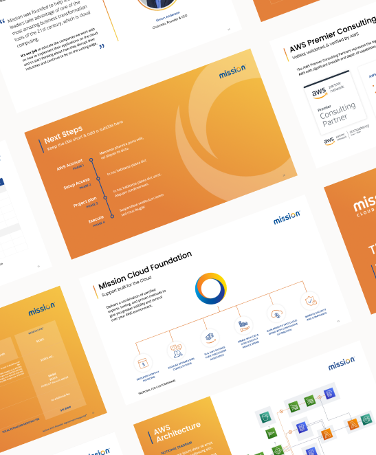 Mission Cloud modular sales deck case study